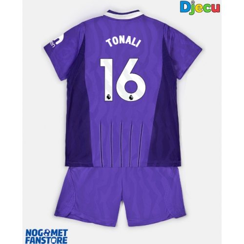 Tottenham Hotspur Sandro Tonali #16 Rezervni Dres za djecu 2026-27 Kratak Rukav (+ Kratke hlače)